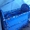 кроватка манеж,сине-голубого цвета на колесиках                                  - Изображение #4, Объявление #1250889