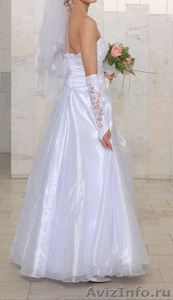 Продам свадебное платье на высокую девушку - Изображение #3, Объявление #80765
