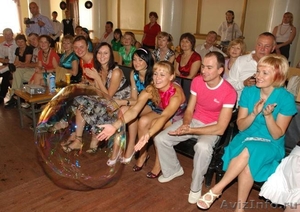 Шоу ГИГАНТСКИХ мыльных пузырей на свадьбу, детский праздник - Изображение #4, Объявление #334697