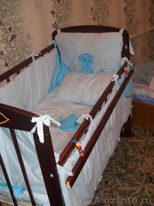 Детская кроватка цветом Венга - Изображение #2, Объявление #444075